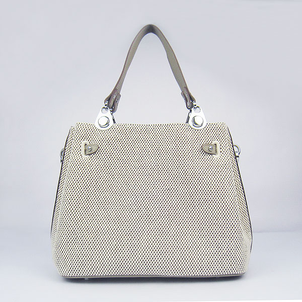 Fake Hermes New Arrival Double-duty handbag Grey 60668